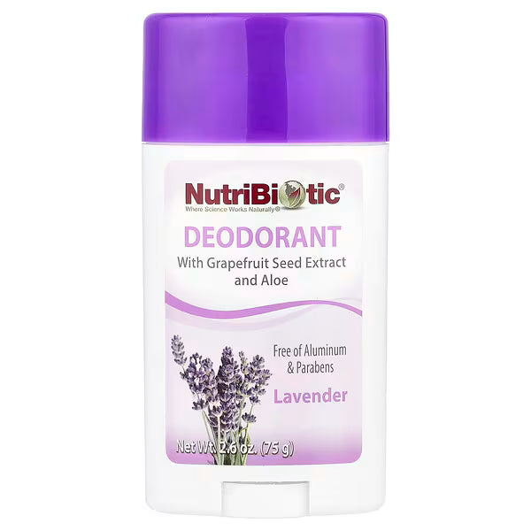 NutriBiotic, Deodorant, Lavender, 2.6 oz