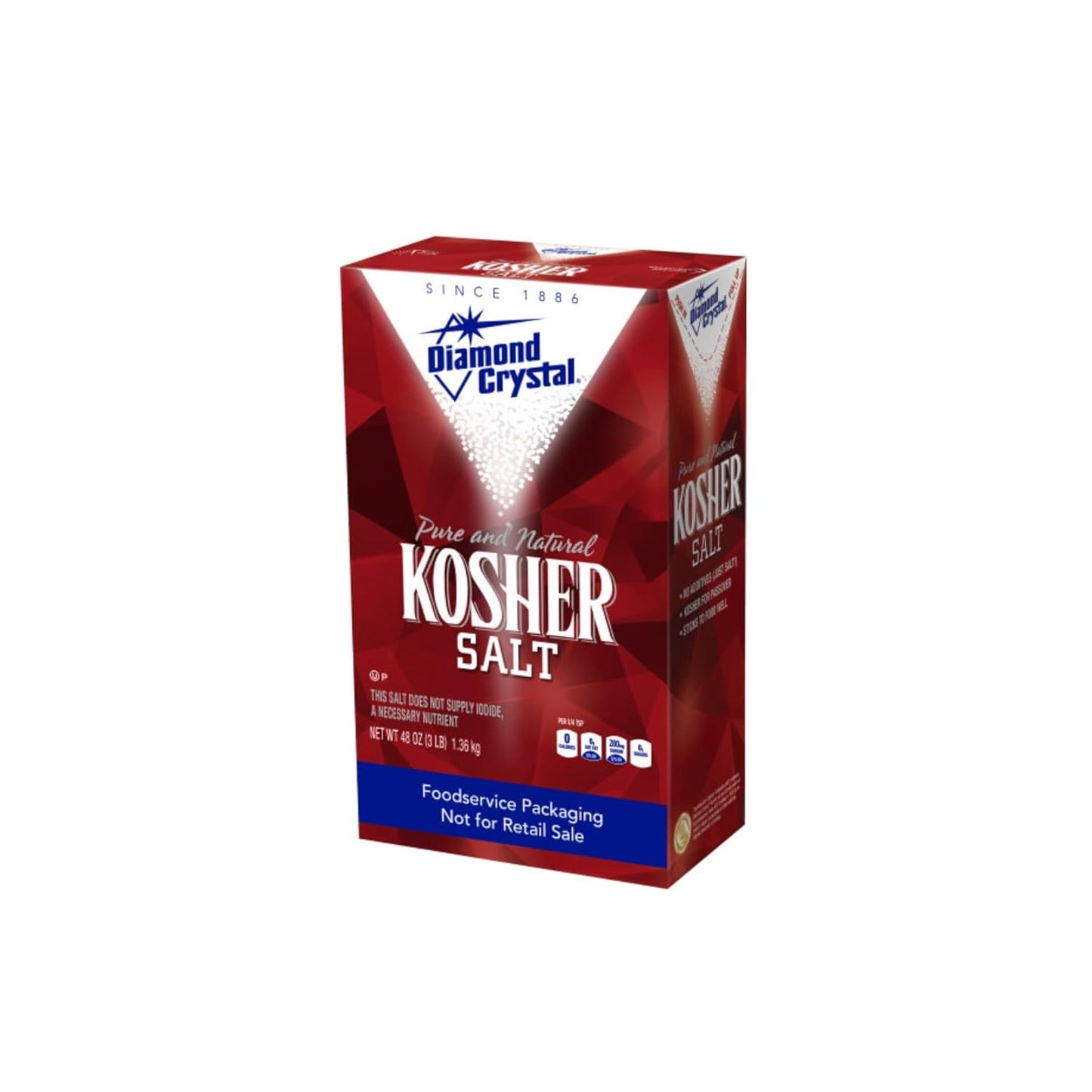 Diamond Crystal Kosher Salt – Full Flavor, No Additives