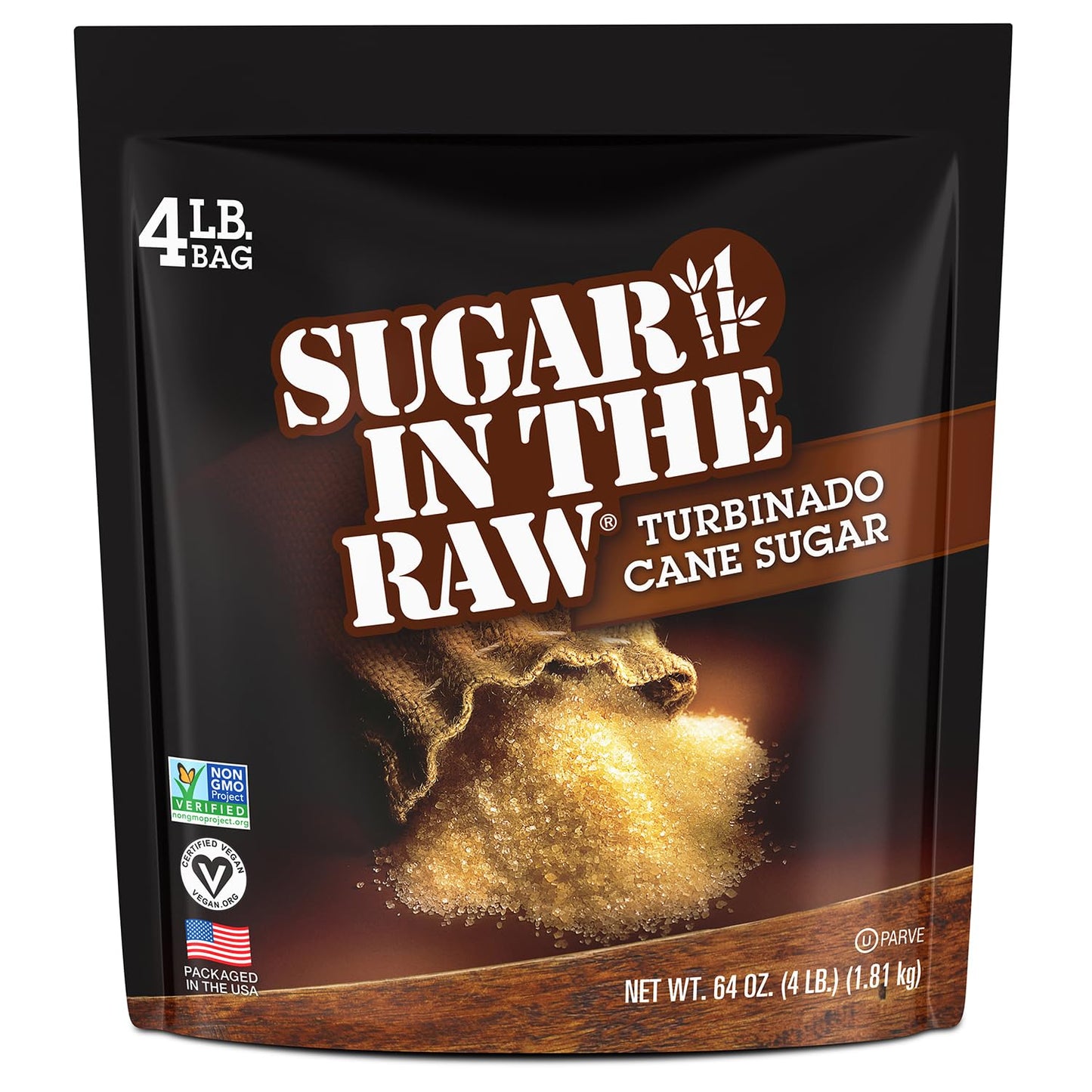 Sugar In The Raw Granulated Turbinado Cane Sugar.