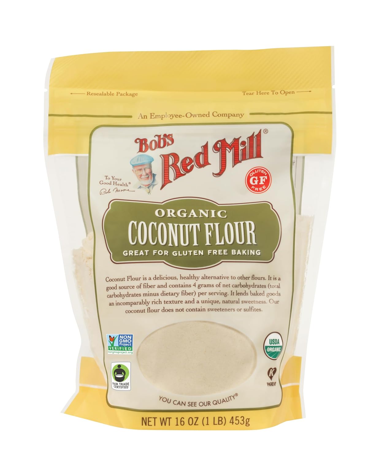 Bob's Red Mill Organic Coconut Flour, 16oz