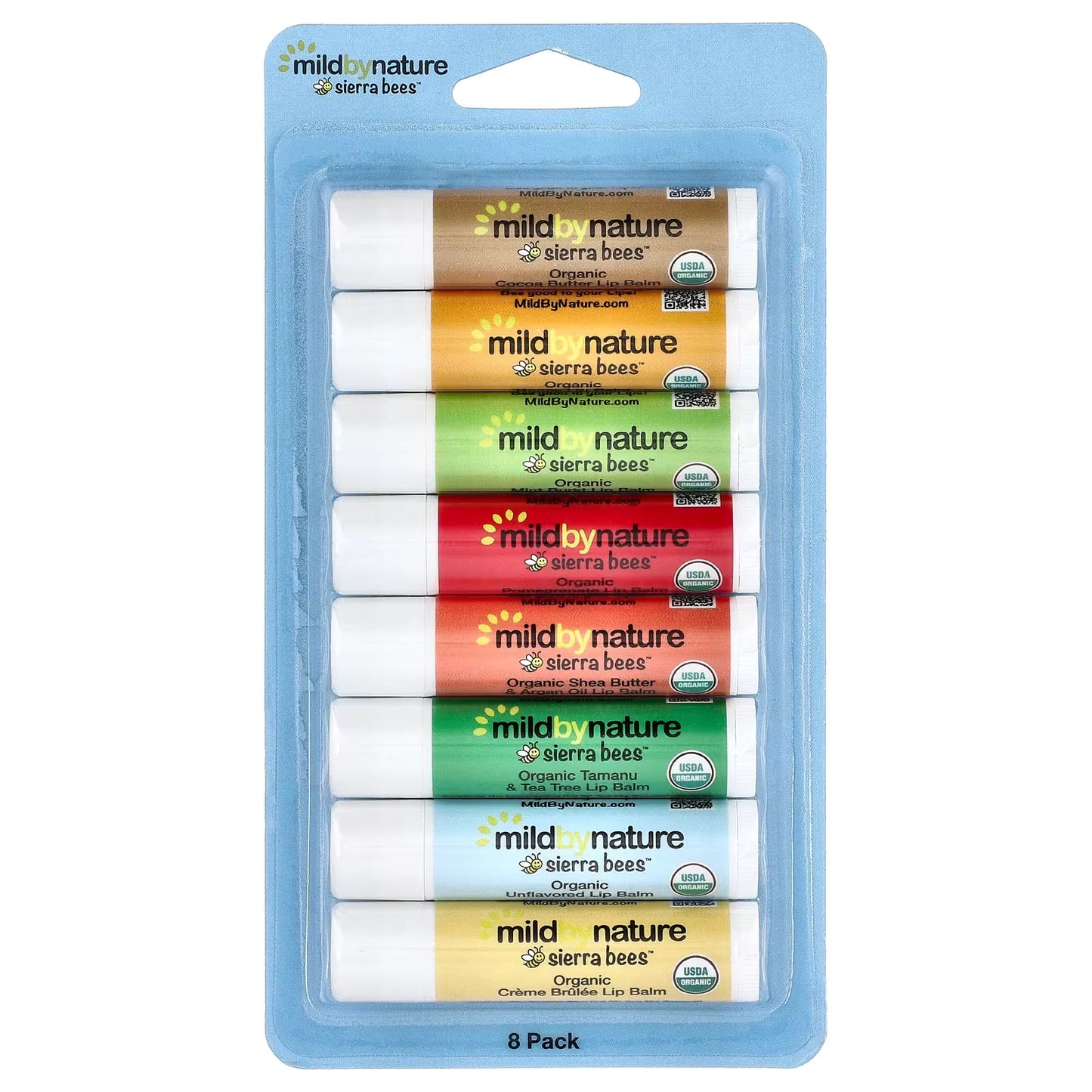 Mild By Nature, Sierra Bees™, Organic Lip Balms