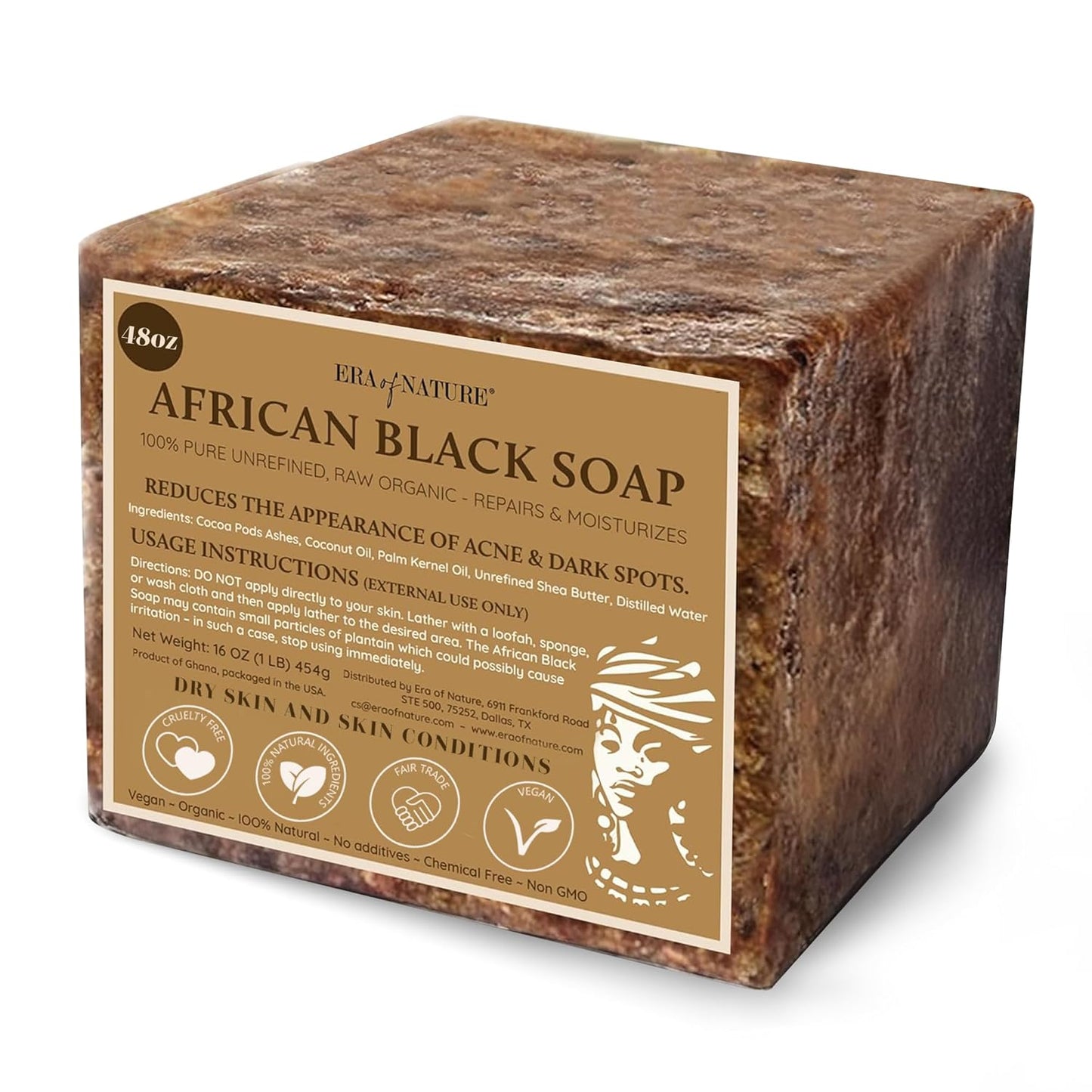 Organic Black Soap