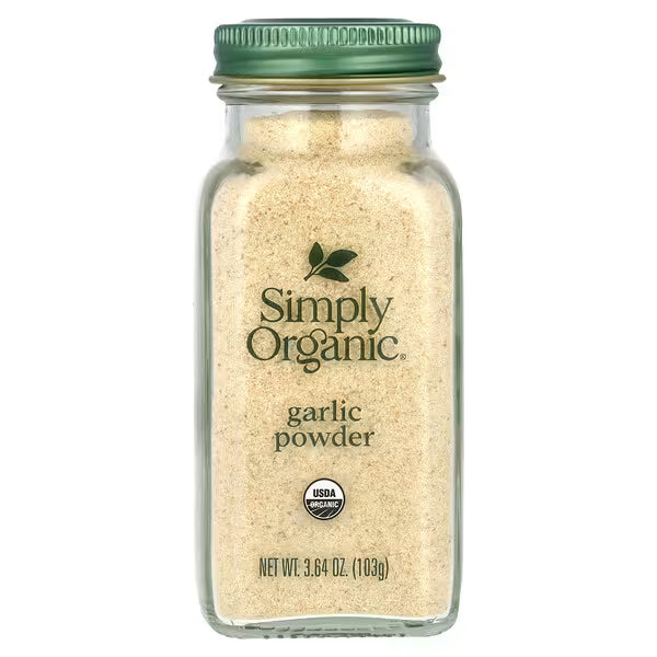 Simply Organic, Garlic Powder, 3.64 oz (103 g)